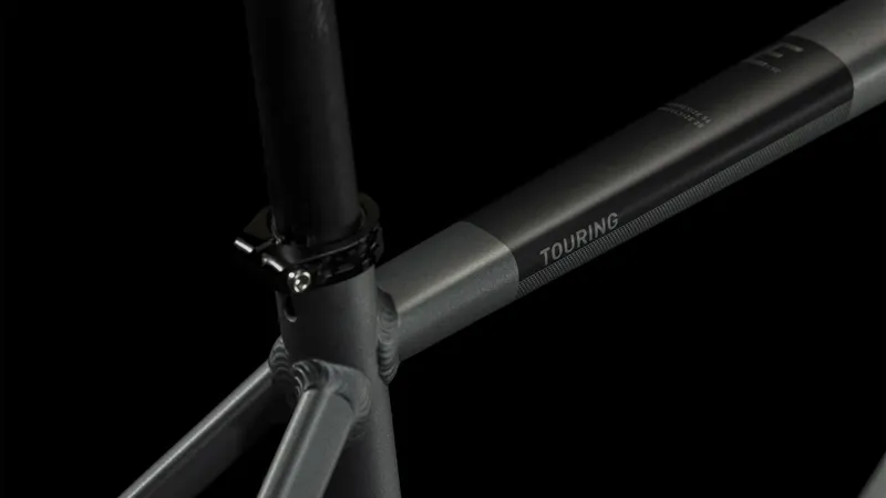 Cube Touring EXC Urban Hybrid Bike 2024 Grey/Metal-3