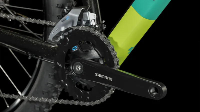 Cube Acid 260 Disc Kids Mountain Bike 2024 Black/Green-4