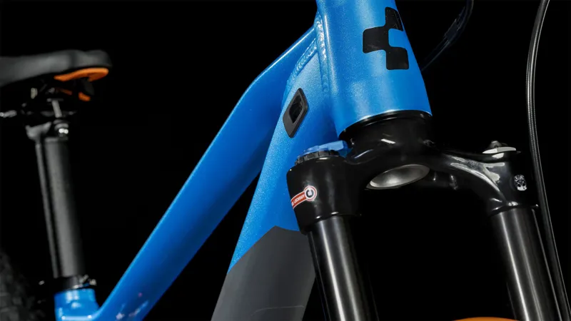 Cube Stereo 120 Rookie Actionteam Kids Full Suspension Bike 2024 Blue-5