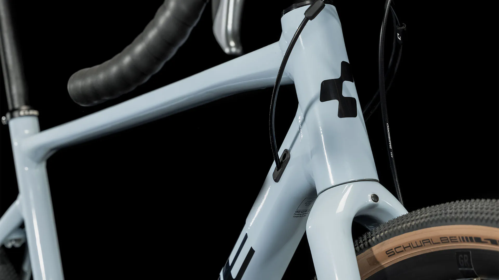 Cube Nuroad Gravel Adventure Bike 2024 Sky Grey/Black