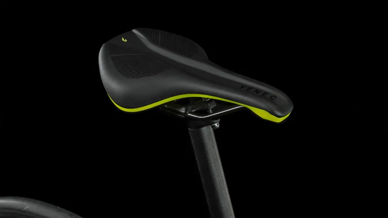 Cube Attain Race Road Bike 2024 Black/White-1