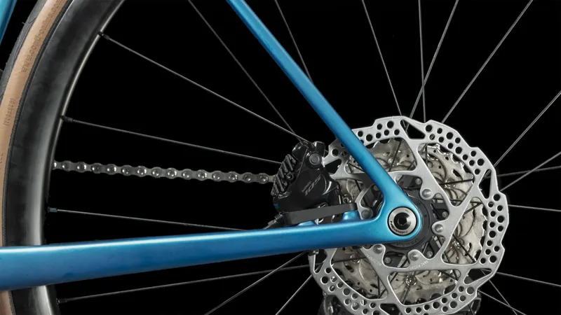 Cube Attain GTC SLX Carbon Road Bike 2024 Frozen Teal/Black-4