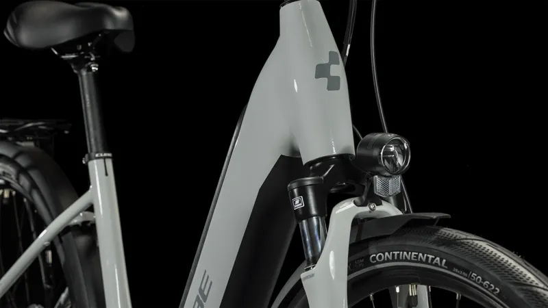 Cube Supreme Hybrid One 500 Electric Bike 2024 Grey-4