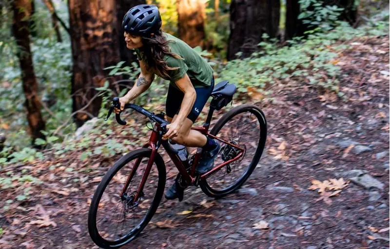 Liv Devote 2 Womens Gravel Adventure Bike Terracotta Red-5