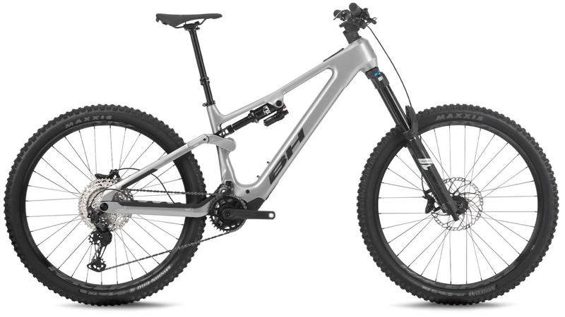 BH iLynx+ DL Enduro 9.1 Red Full Suspension Electric Bike 2027 Silver