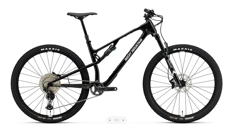 Rocky Mountain Element C30 Full Suspension Mountain Bike Black