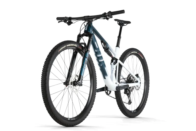 BMC Fourstroke Three Full Suspension Mountain Bike Petrol White-1