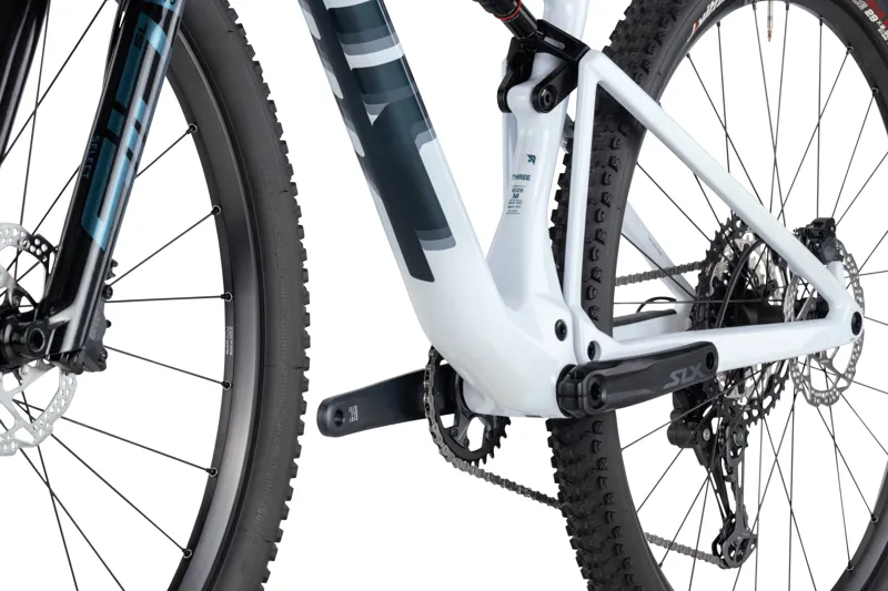 BMC Fourstroke Three Full Suspension Mountain Bike Petrol White-5