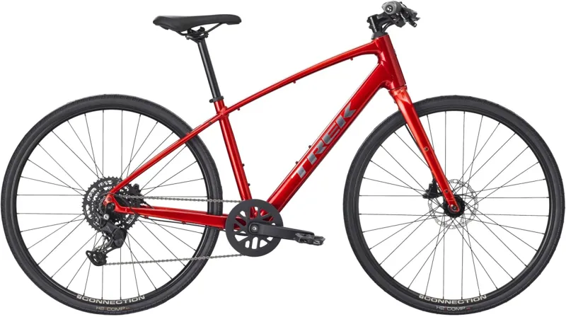 Trek FX 2 Stepover Hybrid Bike 2026 Fury Red