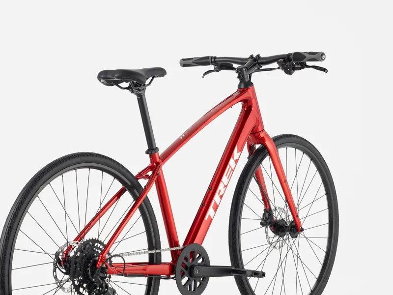 Trek FX 2 Stepover Hybrid Bike 2026 Fury Red-1
