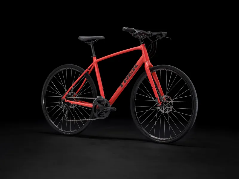 Trek FX 2 Disc Gen 3 Hybrid City Bike Viper Red-1