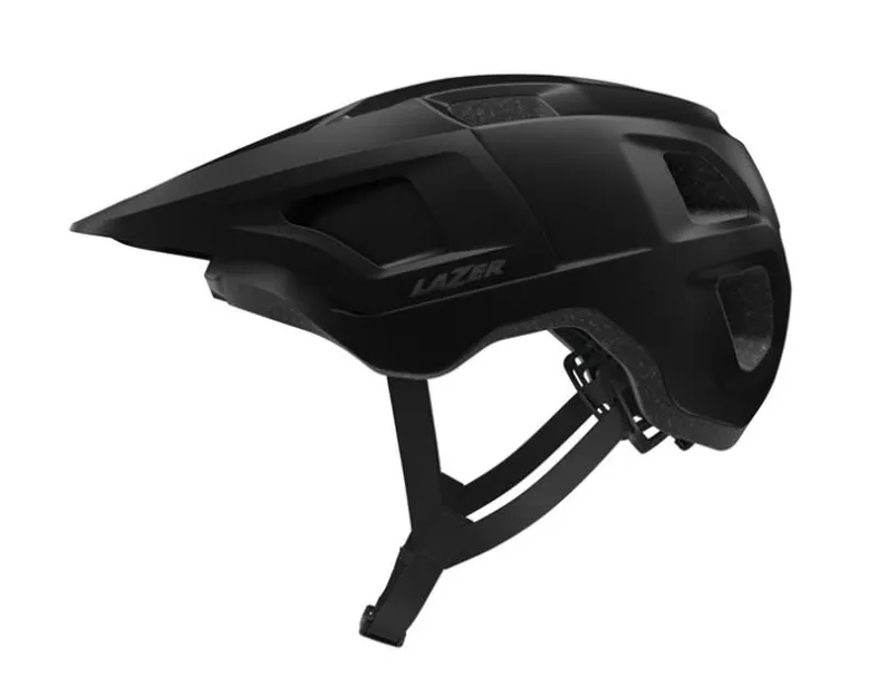 Lazer Finch KinetiCore Youth Mountain Bike Helmet Matte Black-1