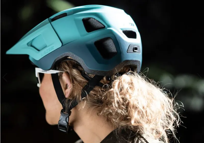 Lazer Finch KinetiCore Youth Mountain Bike Helmet Matte Teal-4