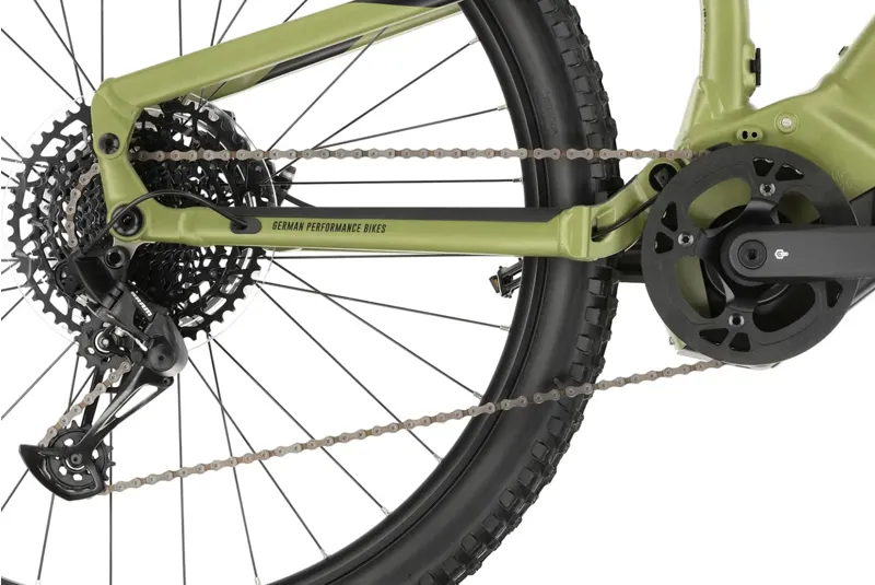 R Raymon FullRay 150E 9.0 Electric Mountain Bike Armor Green-5