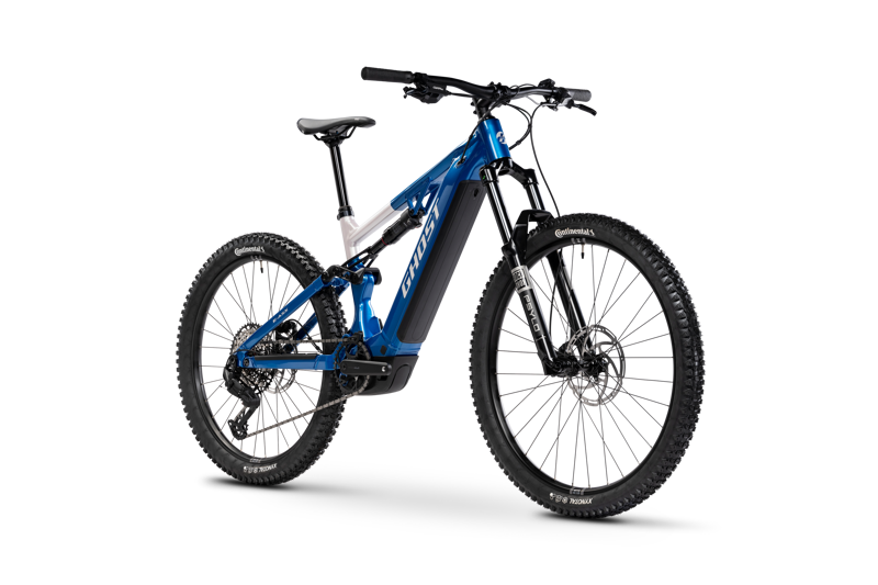 Ghost E-ASX 2026 Candy Blue/Coffee Arctic Dust Electric Mountain Bike-5