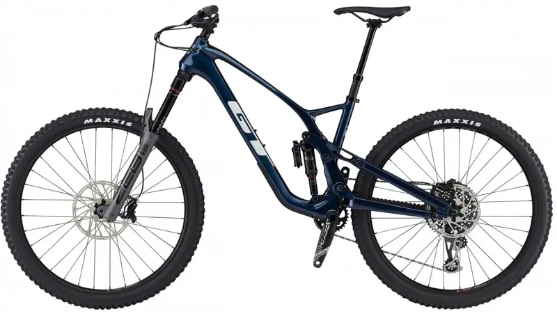 GT Force Carbon Pro LE Full Suspension Mountain Bike Indigo-2