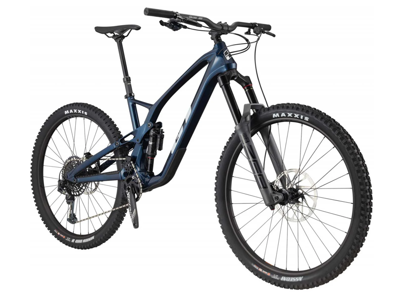 GT Force Carbon Pro LE Full Suspension Mountain Bike Indigo-1