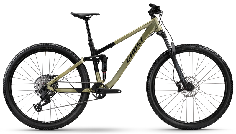 Ghost Kato FS Universal Full Suspension Mountain Bike 2026 Olive/Grey