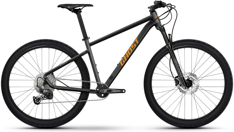 Ghost Kato Pro Hardtail Mountain Bike 2026 Blazing Black/Dazzling Mango 