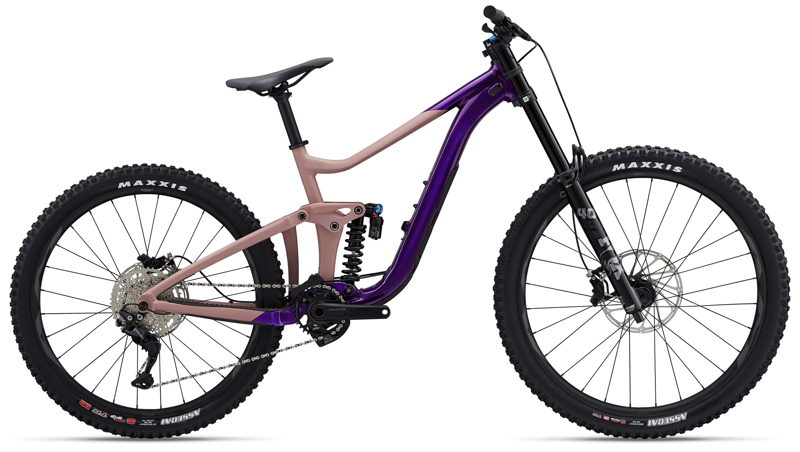 Giant Reign SX Enduro Mountain Bike Purple/Petra Clay