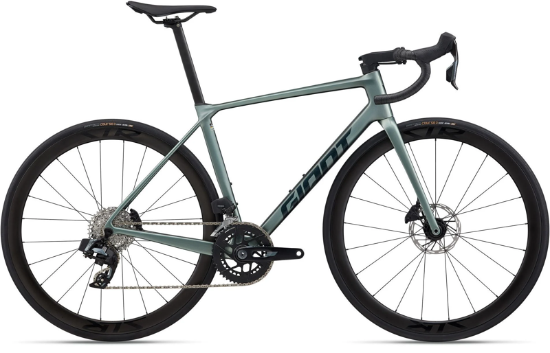 Giant TCR Advanced 0-AXS Road Bike 2026 Alpine Green 