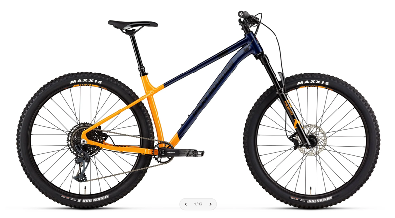 Rocky Mountain Growler 50 Hardtail Mountain Bike 2024 Orange/Blue
