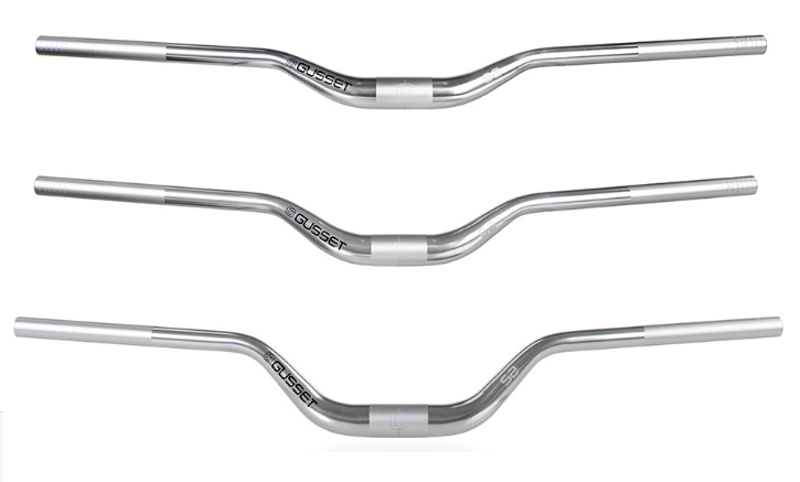 Gusset S2 MTB Handlebars Silver-1