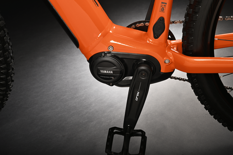 Haibike AllTrack 6 29 720wh Electric Mountain Bike Papaya/Titanium-7