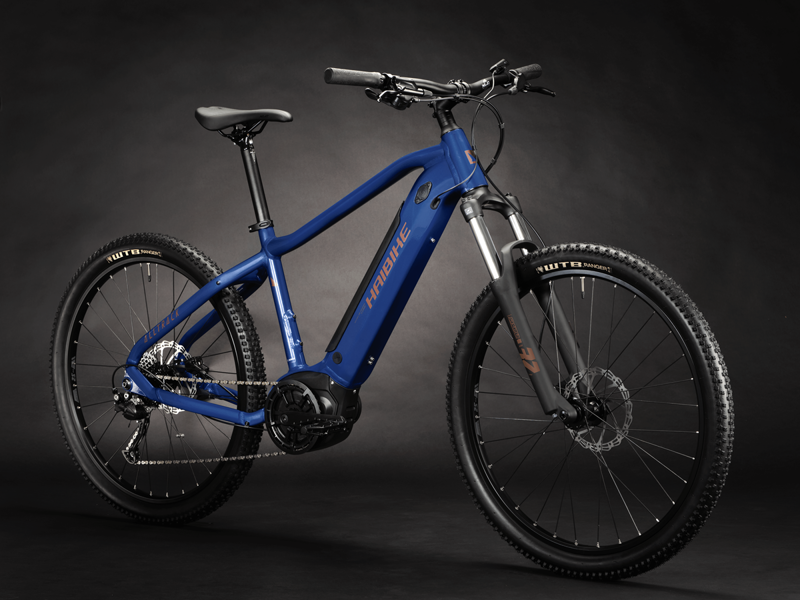 Haibike AllTrack 4 Electric Hardtail Mountain Bike Gloss Blue-8
