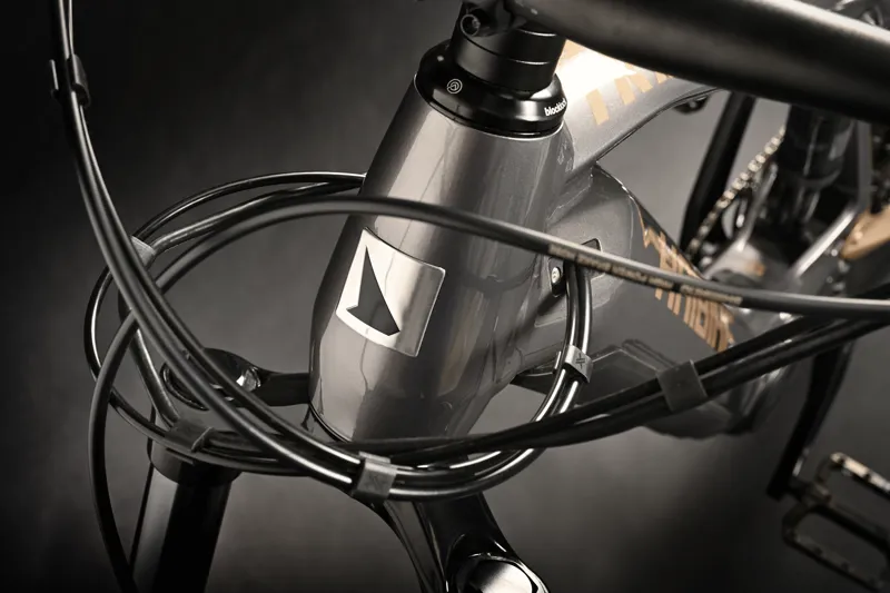 Haibike AllTrail 5 Electric Full Suspension Mountain Bike Titan/Caramel Gloss-8