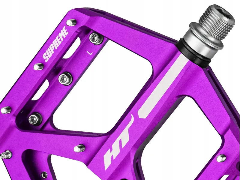 HT Components ANS-10 Supreme Platform Pedals Purple-2