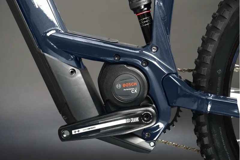 Haibike AllMtn 3 625Wh Electric Mountain Bike Blue/White-2