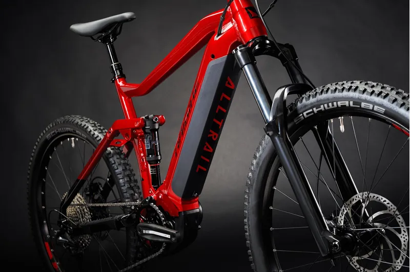 Haibike AllTrail 5 27.5 i630 Electric Mountain Bike Dynamite Red/Black-2