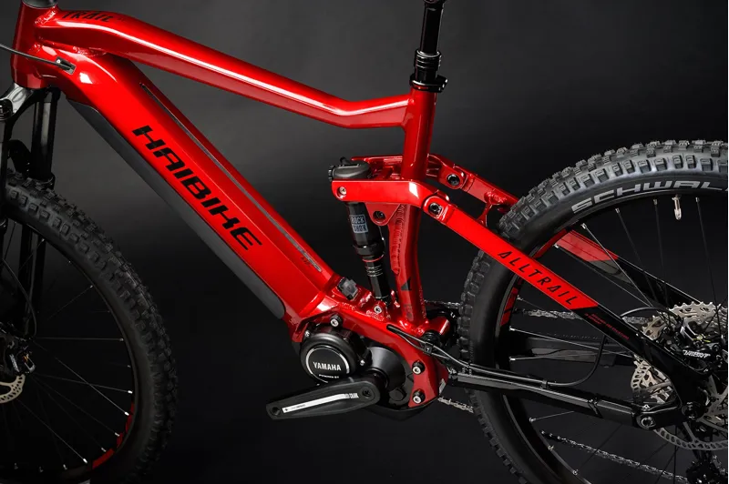 Haibike AllTrail 5 27.5 i630 Electric Mountain Bike Dynamite Red/Black-3
