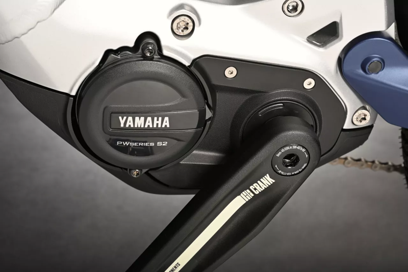 HaiBike Adventr FS 9 Electric Mountain Bike Silver/Blue-2