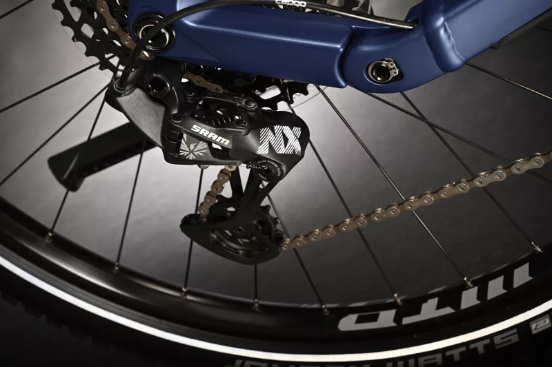 HaiBike Adventr FS 9 Electric Mountain Bike Silver/Blue-3