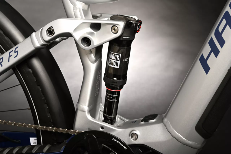 HaiBike Adventr FS 9 Electric Mountain Bike Silver/Blue-5