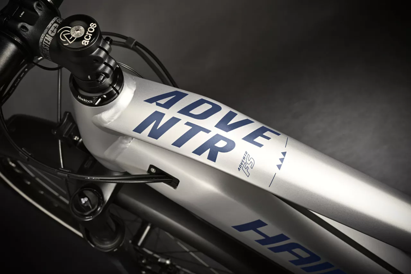 HaiBike Adventr FS 9 Electric Mountain Bike Silver/Blue-7