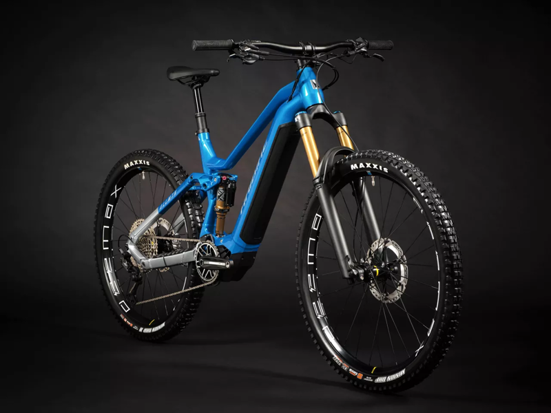 HaiBike AllMtn 10 Electric Mountain Bike Metallic Blue-1