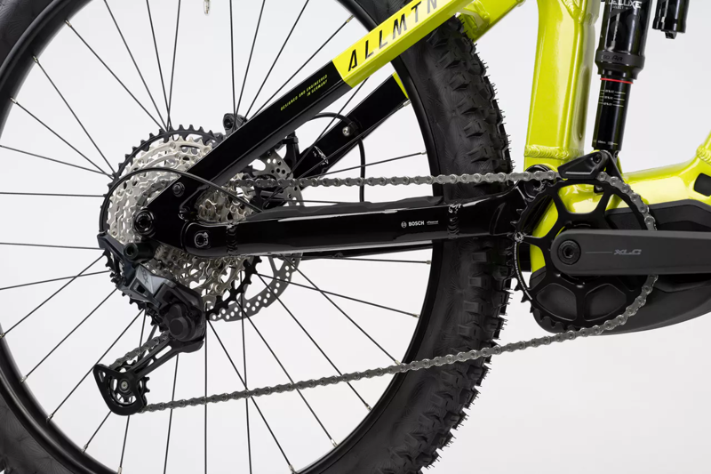 Haibike AllMTN 6 Electric Full Suspension Mountain Bike Nebula Lime-4