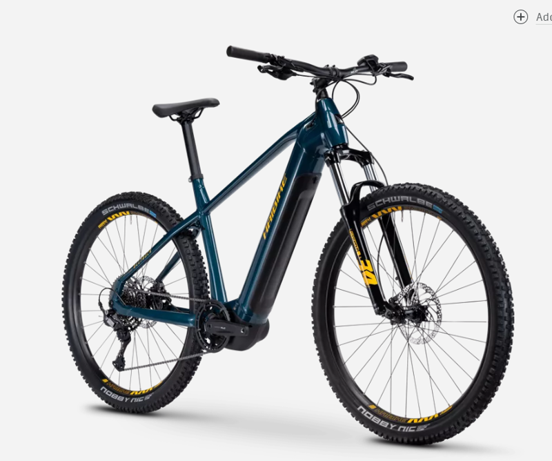  Haibike Alltrack 6 V2 Electric Hardtail Mountain Bike Ocean Blue-1