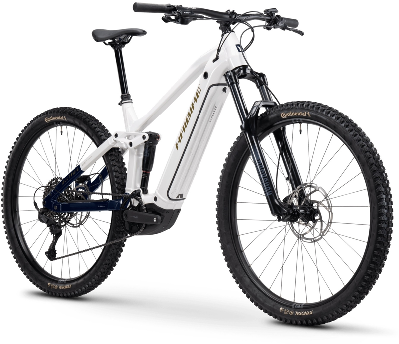 Haibike Alltrail 8 Electric Mountain Bike 2025 White/Blue/Gold-1