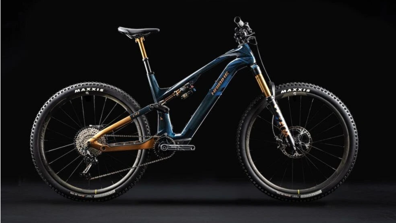Haibike Lyke SE Electric Mountain Bike Blue/Bronze-1