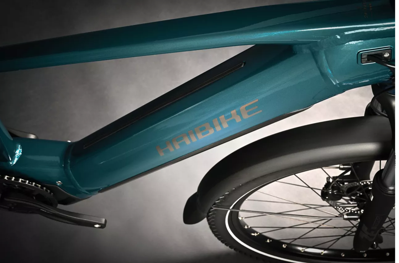 HaiBike Trekking 4 High Electric Hybrid Bike Ocean/Black-2