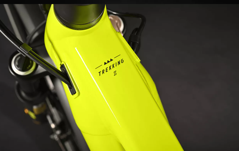 Haibike Trekking 5 High Electric Hybrid Bike Lime-2