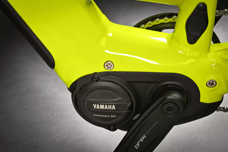 Haibike Trekking 5 Low Step Electric Hybrid Bike Lime-3