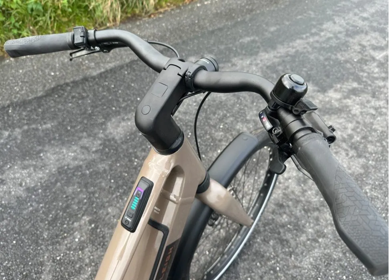 Raleigh Hockley Mid Step Electric Bike 2026 Coffee-2