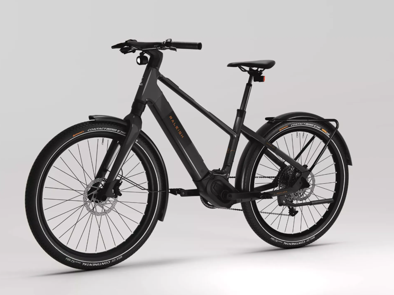 Raleigh Hockley Crossbar 2026 Electric Hybrid Bike Coffee-2