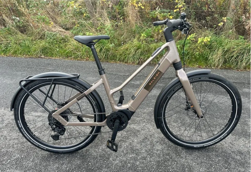 Raleigh Hockley Mid Step Electric Bike 2026 Coffee-5
