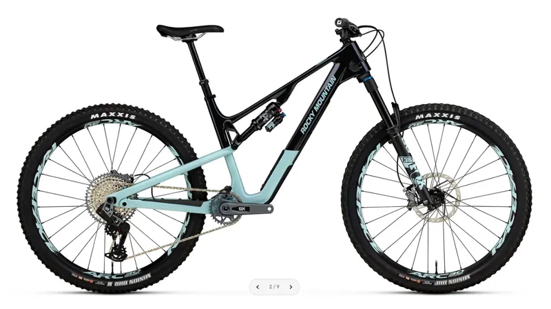 Rocky Mountain Instinct C70 Full Suspension Mountain Bike Blue